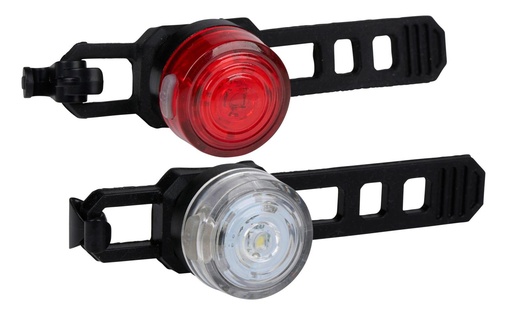 [871125234621] DUNLOP Bike Light Front And Rear