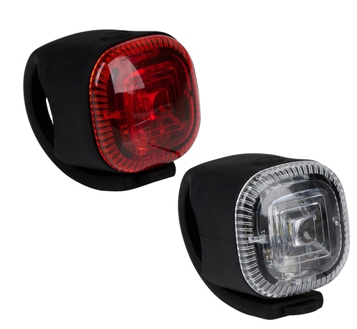 [871125234619] DUNLOP Bike Light Front And Rear