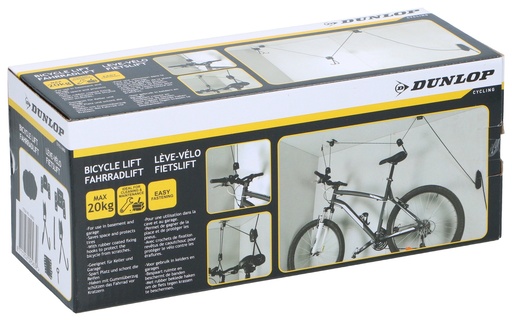 [871125209563] DUNLOP Bicycle Lift with 15m Rope Max 20kg
