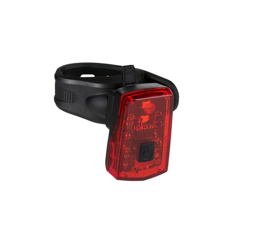 [871125233453] DUNLOP Bike Rear Light With Brakelight K-mark