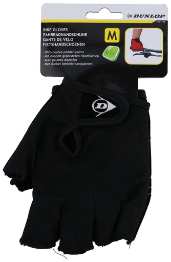 [871125207688] DUNLOP Bicycle Glove Size M Grey Black Red