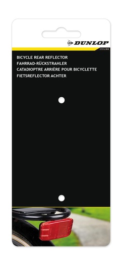 [871125247631] DUNLOP Bike Rear Reflector 110x52mm