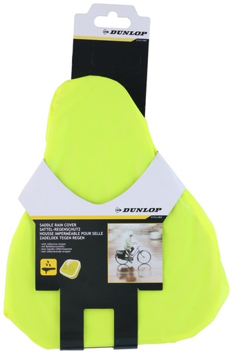[871125207691] DUNLOP Bike Saddle Cover 260x230mm Waterproof Reflective