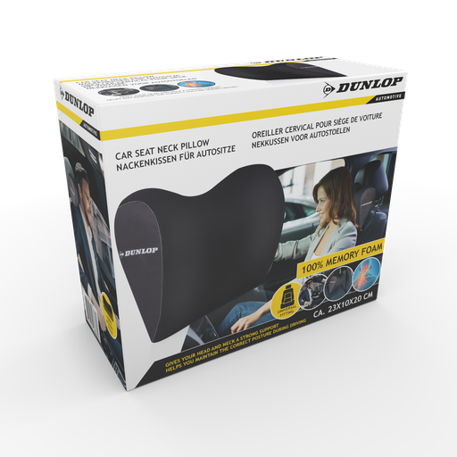 [871125226868] DUNLOP Car Head Support 23x10x20cm