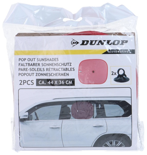 [871125255976] DUNLOP Sunshade Red 36x44cm