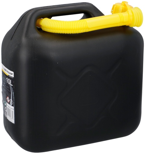 [871125206877] DUNLOP Jerrycan 10 Litre With Spout Black