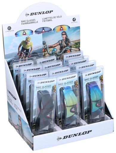 [871125223173] DUNLOP Bike Glasses with Pouch
