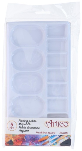 [871125254380] ARTICO Painting Palette 25x13cm