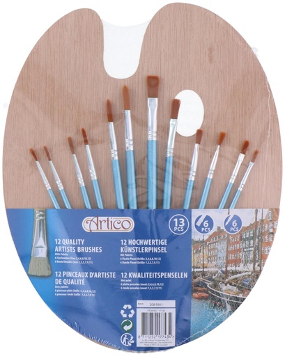 [871125217743] ARTICO Artico Paint Brush Palette