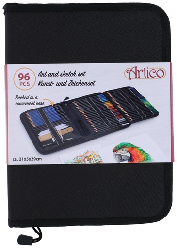 [871125257040] ARTICO Art and Sketch Set 96-Piece