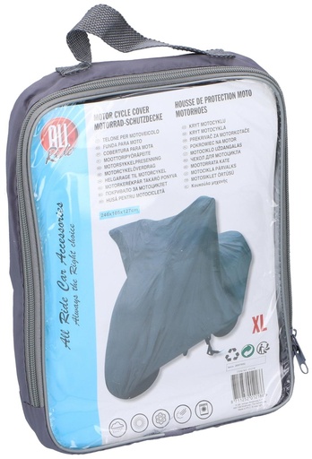 [871125201218] ALL RIDE Motorcycle Cover XL 246x105x127cm
