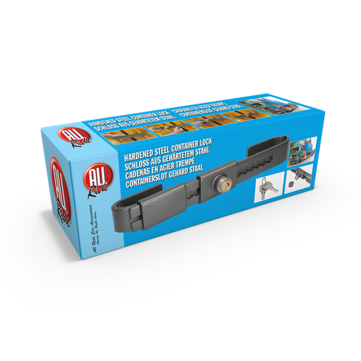 [871125251199] ALL RIDE Adjustable Hardened Steel Container Lock