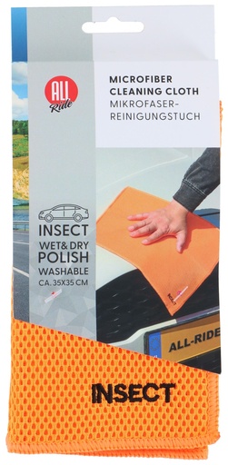 [871125233671] ALL RIDE Microfiber Cloth Insect 35x35cm 290gsm