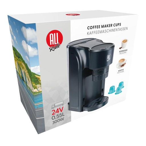 [871125243807] ALL RIDE Coffee Maker Cups 24V 300W