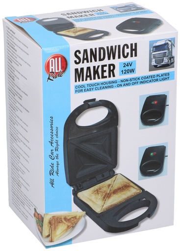 [871125272593] ALL RIDE Sandwich Maker 24V 120W for Car/Truck