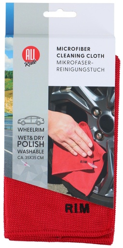 [871125233665] ALL RIDE Microfiber Cloth Rim 35x35cm 250gsm