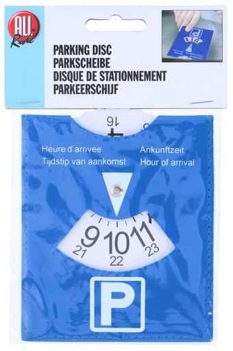 [871125203653] ALL RIDE Parking Disc 125x100mm