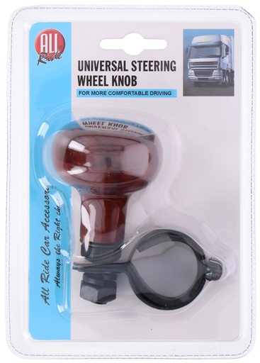 [871125203155] ALL RIDE Steering Wheel Knob Wood Look
