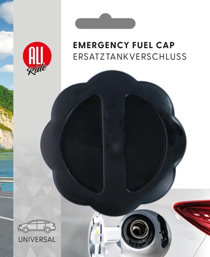 [871125242813] ALL RIDE Universal Fuel Tank Cap – Heavy-Duty Plastic