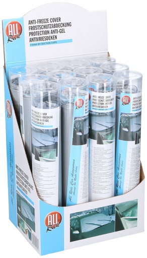 [871125222061] ALL RIDE Anti-Freeze Cover With Suction Cups 85x185cm
