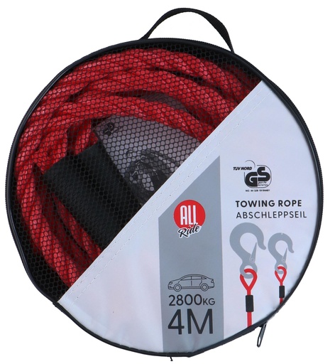 [871125242849] ALL RIDE 4m Heavy Duty Towing Rope 2800Kg