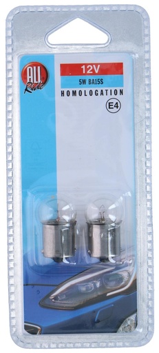[871125228570] ALL RIDE Car Bulb BA15S 12V 5W