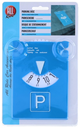 [871125202594] ALL RIDE Parking Disc with Suction Cups
