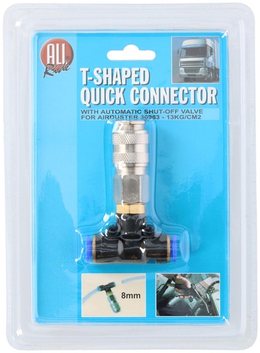 [871125226329] ALL RIDE T-shaped Quick Connector 8mm