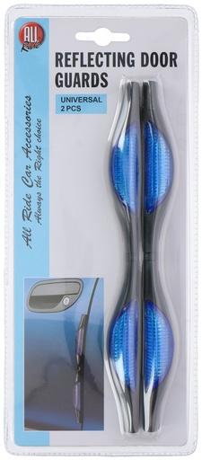 [871125228310] ALL RIDE Reflective Door Guards Blue