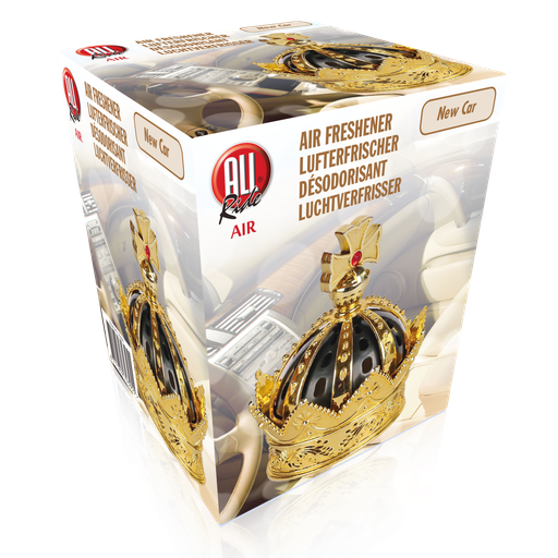 [871125279395] ALL RIDE Air Freshener Crown New Car 50ml