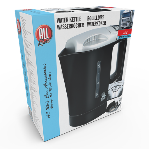 [871125236100] ALL RIDE Water Kettle 0.8L 24V 300W