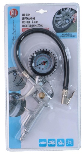 [871125230903] ALL RIDE Air Gun And Tire Pressure Gauge