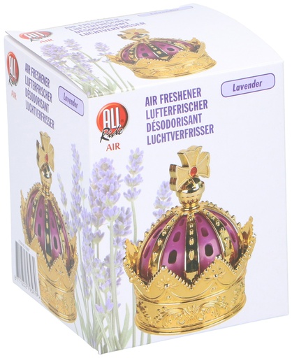 [871125279397] ALL RIDE Air Freshener Crown Lavender 50ml