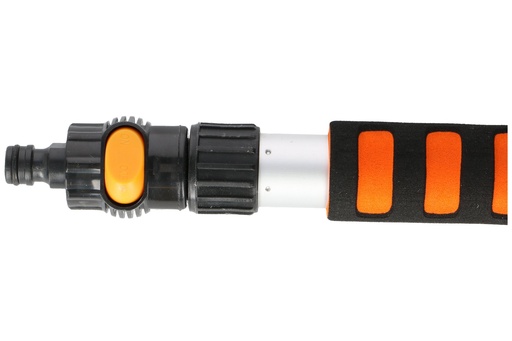 [871125203668] ALL RIDE Telescopic Wash Brush 125-230cm Orange/Black