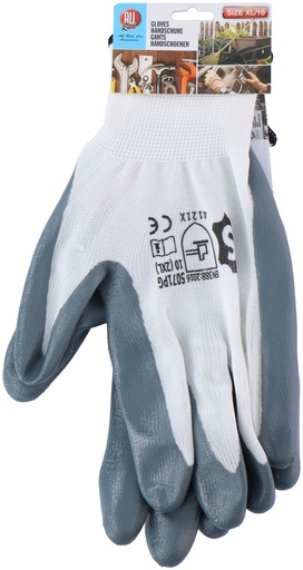 [871125285266] ALL RIDE Nitrile PE Utility Gloves 10"