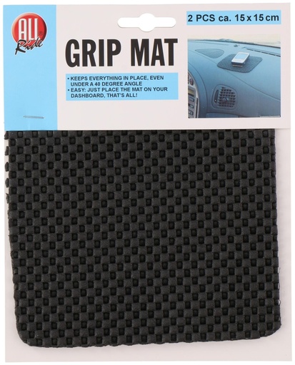 [871125202527] ALL RIDE Non Slip Mat 14x14cm For Car Interior