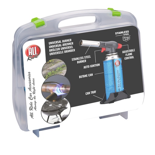 [871125224492] ALL RIDE Universal Burner With Adjustable Flame