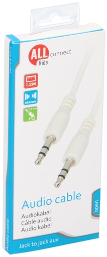 [871125209109] ALL RIDE Audio Cable Jack 3.5mm 1.2m