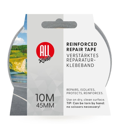 [871125233301] ALL RIDE Alligator Repair Tape 10m x 48mm Grey