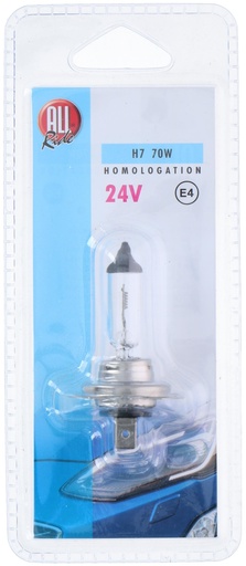 [871125200775] ALL RIDE Car Bulb H7 24V 70W E4