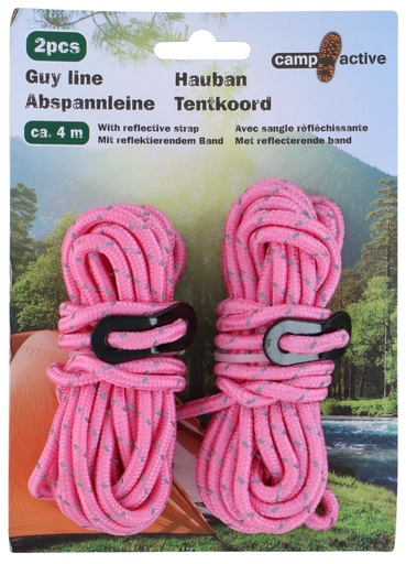 [871125250303] CAMP ACTIVE Guy Line 4m Reflective