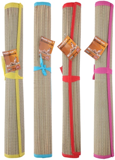 [871125219676] CAMP ACTIVE Beach Mat Reed 60x180cm