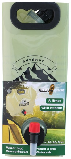 [871125243936] CAMP ACTIVE Water Bag 8L with Handle