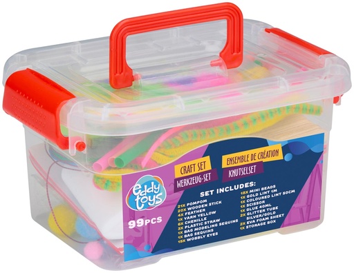 [871125249890] CREATIVE KIDS Craft Toy 99 Pieces