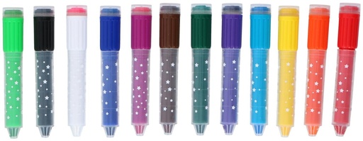 [871125226479] CREATIVE KIDS Silky Crayons with Stamp for Kids