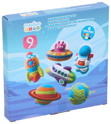 [871125257391] CREATIVE KIDS Paint Set Magnet Dino/Space