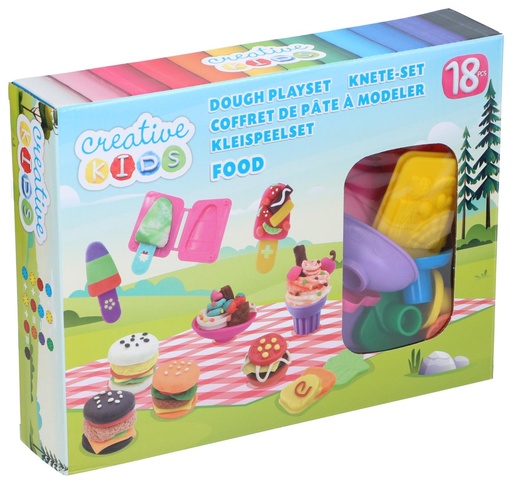 [871125258715] CREATIVE KIDS Dough Playset Food