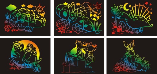 [871125205388] CREATIVE KIDS Scratch Art 15x21cm