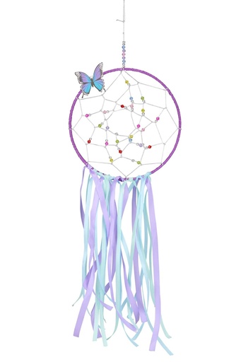 [871125225629] CREATIVE KIDS Butterfly Dream Catcher Craft Kit