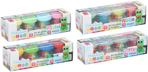 [871125285508] CREATIVE KIDS Modeling Dough 4x55g